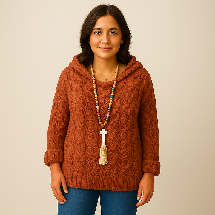 Lysa & Co – Cozy and Stylish Knit Hoodie