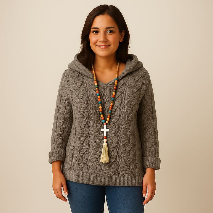 Lysa & Co – Cozy and Stylish Knit Hoodie
