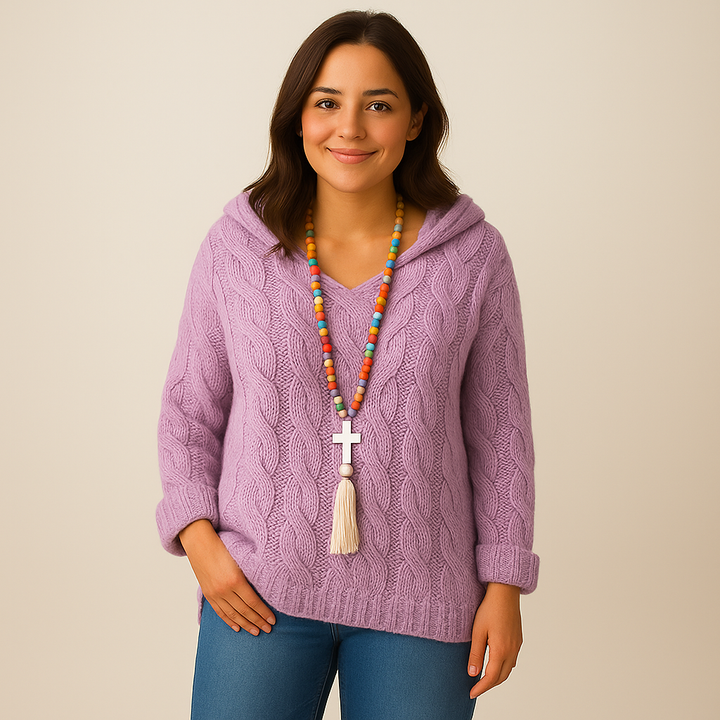 Lysa & Co – Cozy and Stylish Knit Hoodie