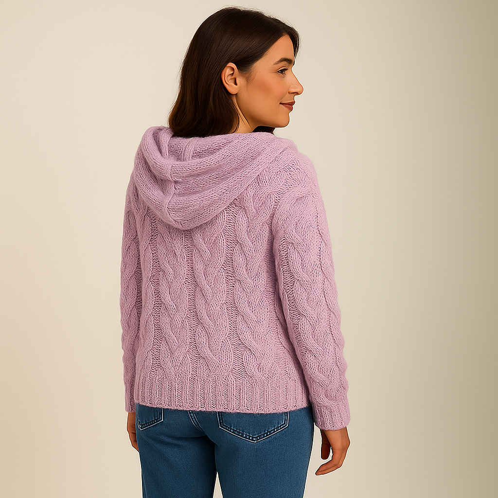 Lysa & Co – Cozy and Stylish Knit Hoodie