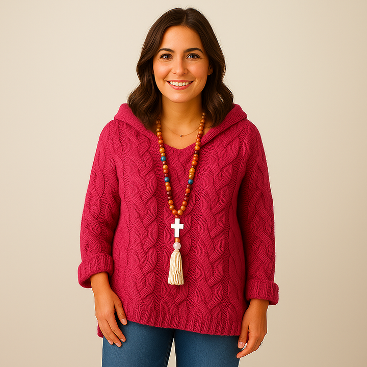 Lysa & Co – Cozy and Stylish Knit Hoodie