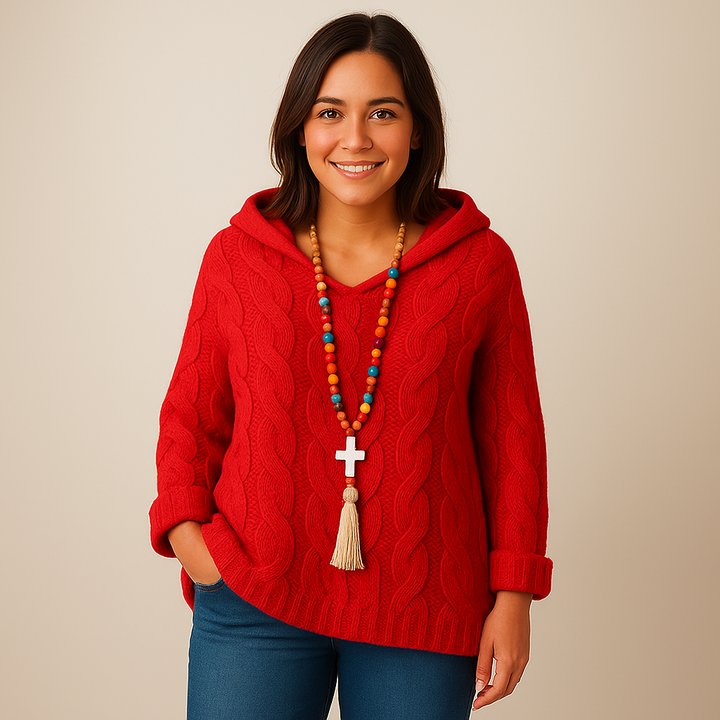 Lysa & Co – Cozy and Stylish Knit Hoodie