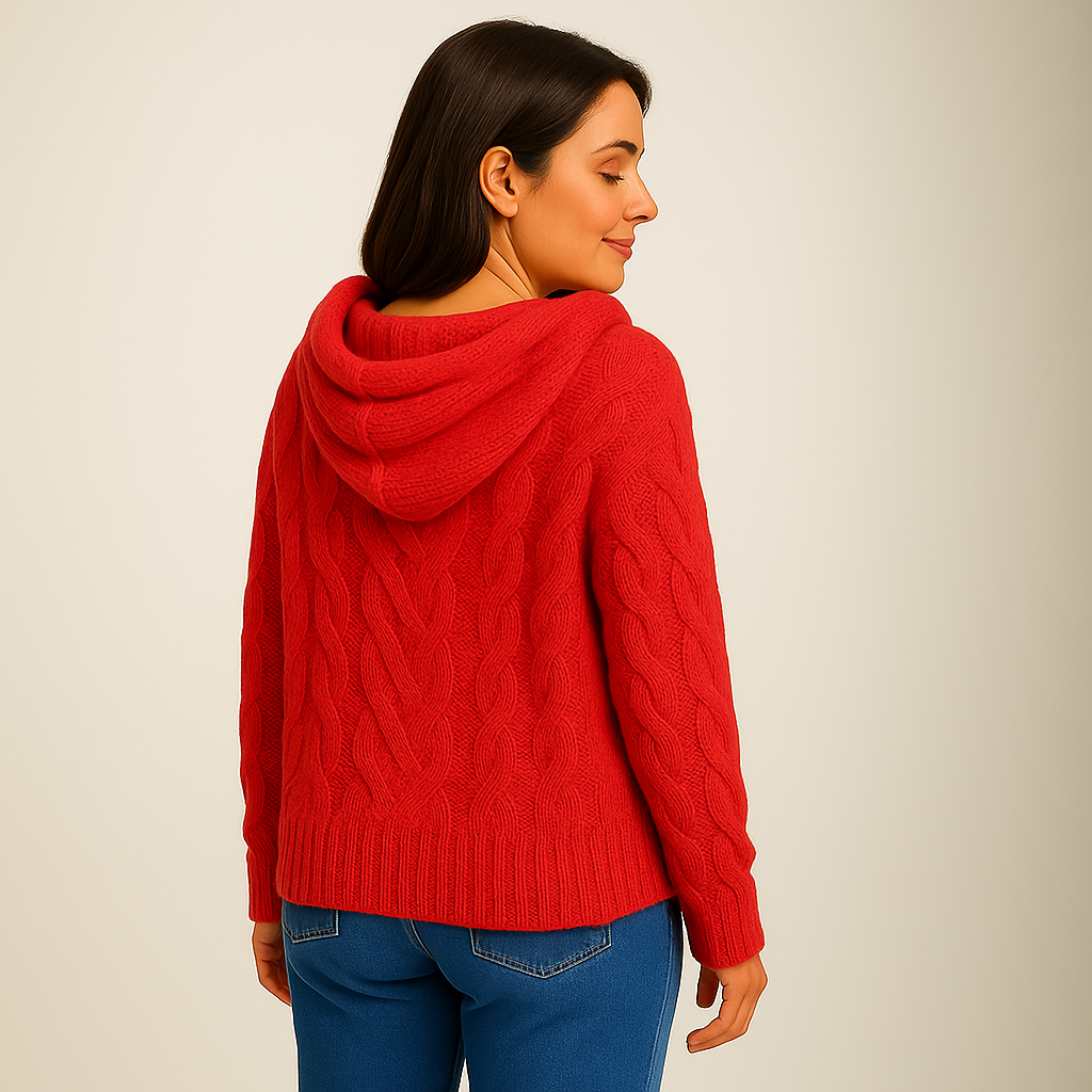 Lysa & Co – Cozy and Stylish Knit Hoodie
