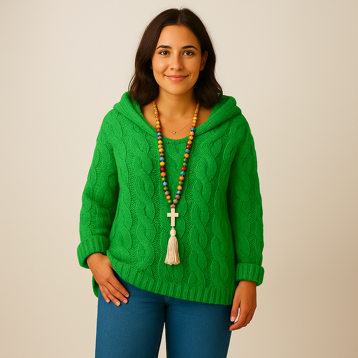 Lysa & Co – Cozy and Stylish Knit Hoodie