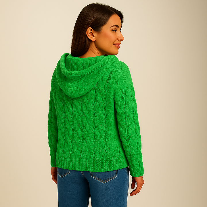 Lysa & Co – Cozy and Stylish Knit Hoodie