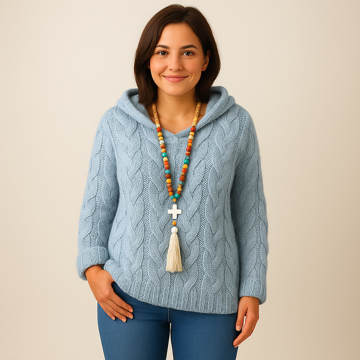 Lysa & Co – Cozy and Stylish Knit Hoodie