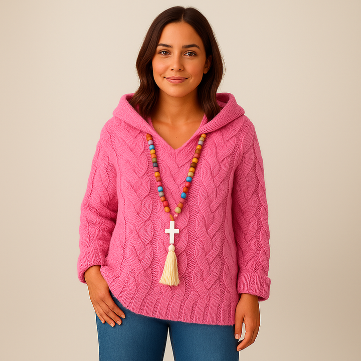 Lysa & Co – Cozy and Stylish Knit Hoodie