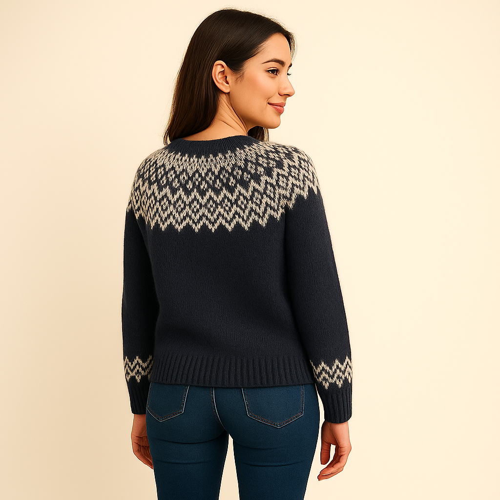 Lysa & Co - Classic Vintage Wool Knit Cardigan