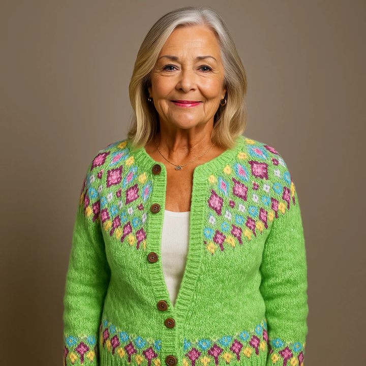 Lysa & Co - Classic Icelandic Wool Cardigan