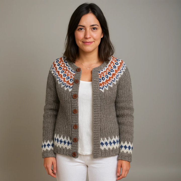 Lysa & Co  - Classic Icelandic Wool Cardigan
