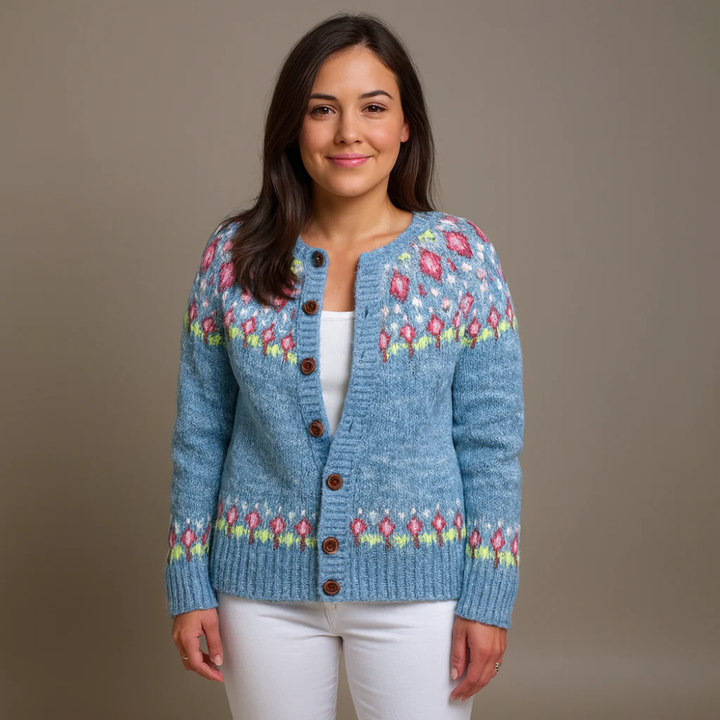 Lysa & Co - Classic Icelandic Wool Cardigan
