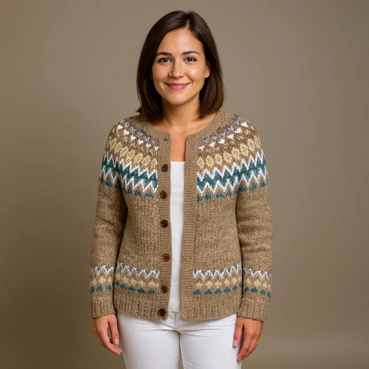Lysa & Co  - Classic Icelandic Wool Cardigan