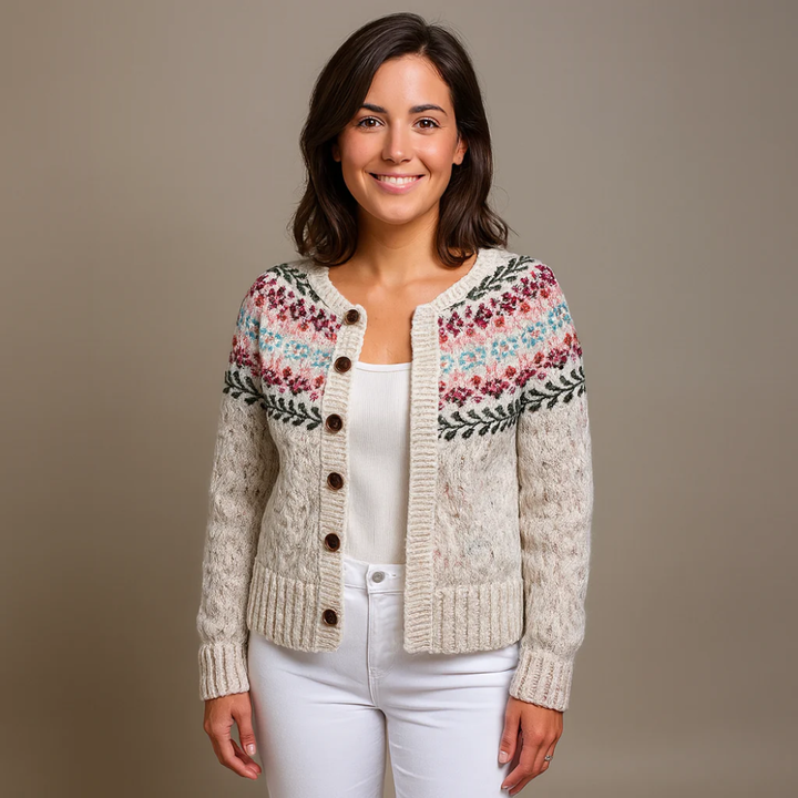 Lysa & Co - Classic Icelandic Wool Cardigan