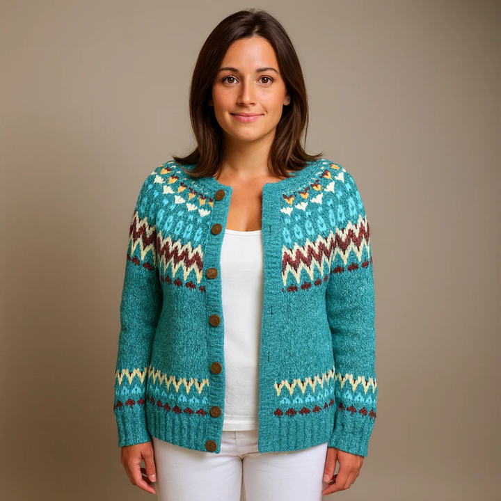 Lysa & Co - Classic Icelandic Wool Cardigan