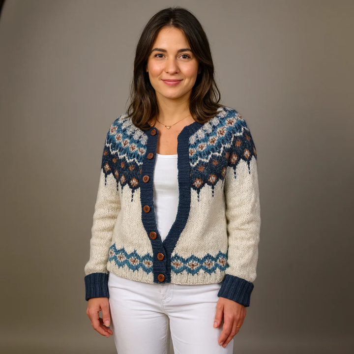 Lysa & Co - Classic Icelandic Wool Cardigan