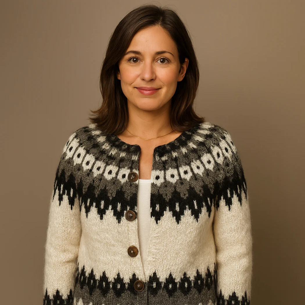 Lysa & Co - Classic Icelandic Wool Cardigan