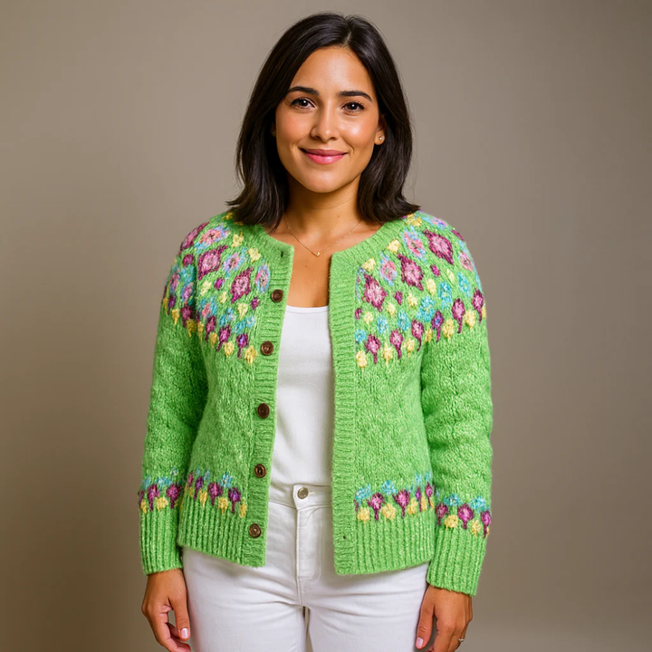 Lysa & Co - Classic Icelandic Wool Cardigan