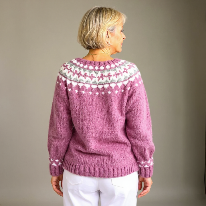 Lysa & Co - Retro Icelandic Wool Cardigan