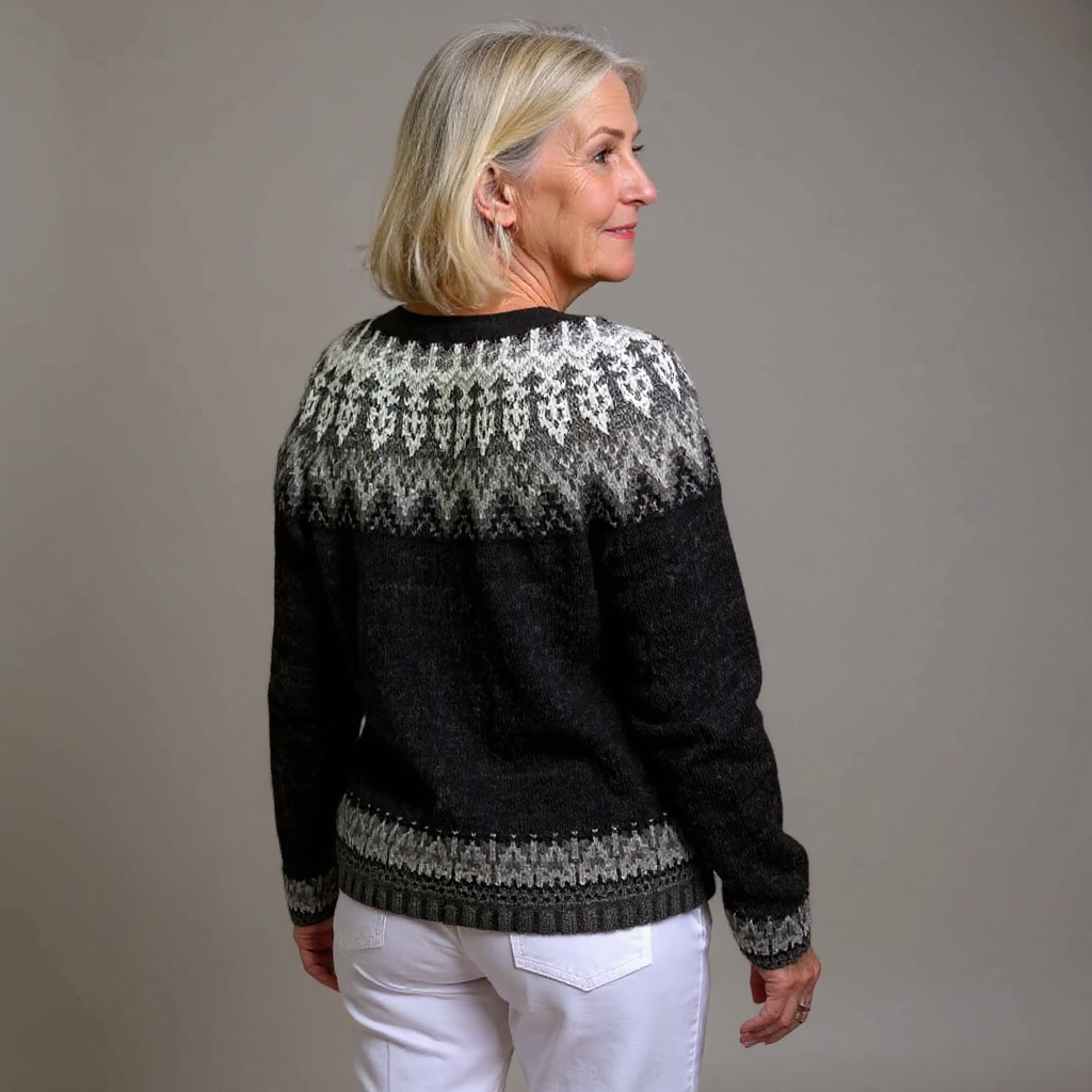 Lysa & Co  - Classic Icelandic Wool Cardigan