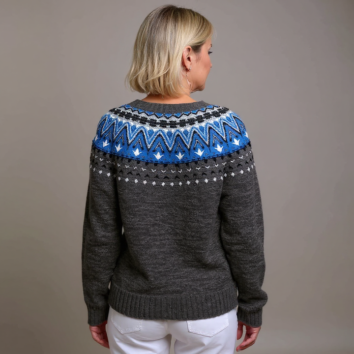 Lysa & Co - Retro Icelandic Wool Cardigan