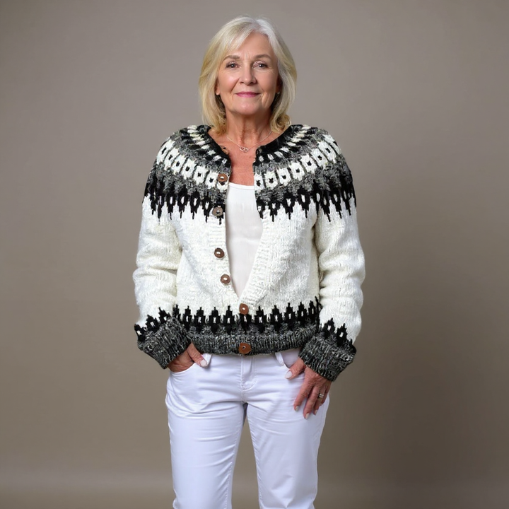 Lysa & Co - Classic Icelandic Wool Cardigan
