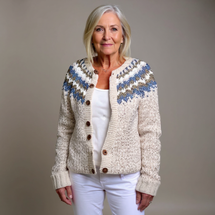Lysa & Co - Classic Icelandic Wool Cardigan