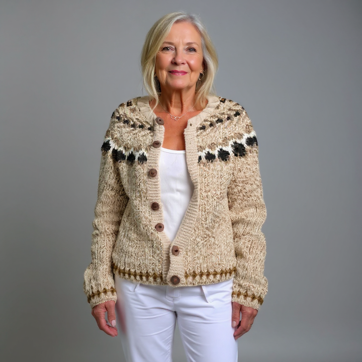 Lysa & Co  - Classic Icelandic Wool Cardigan