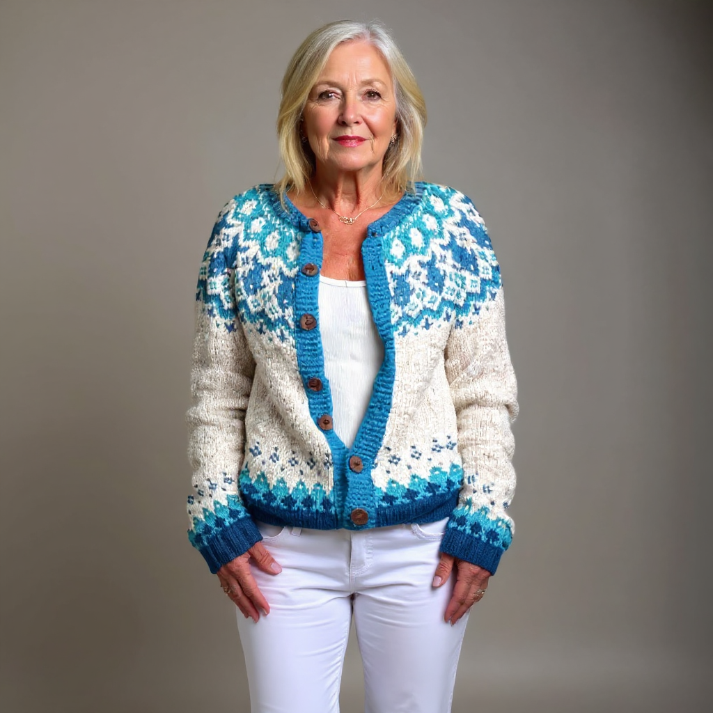 Lysa & Co - Classic Icelandic Wool Cardigan