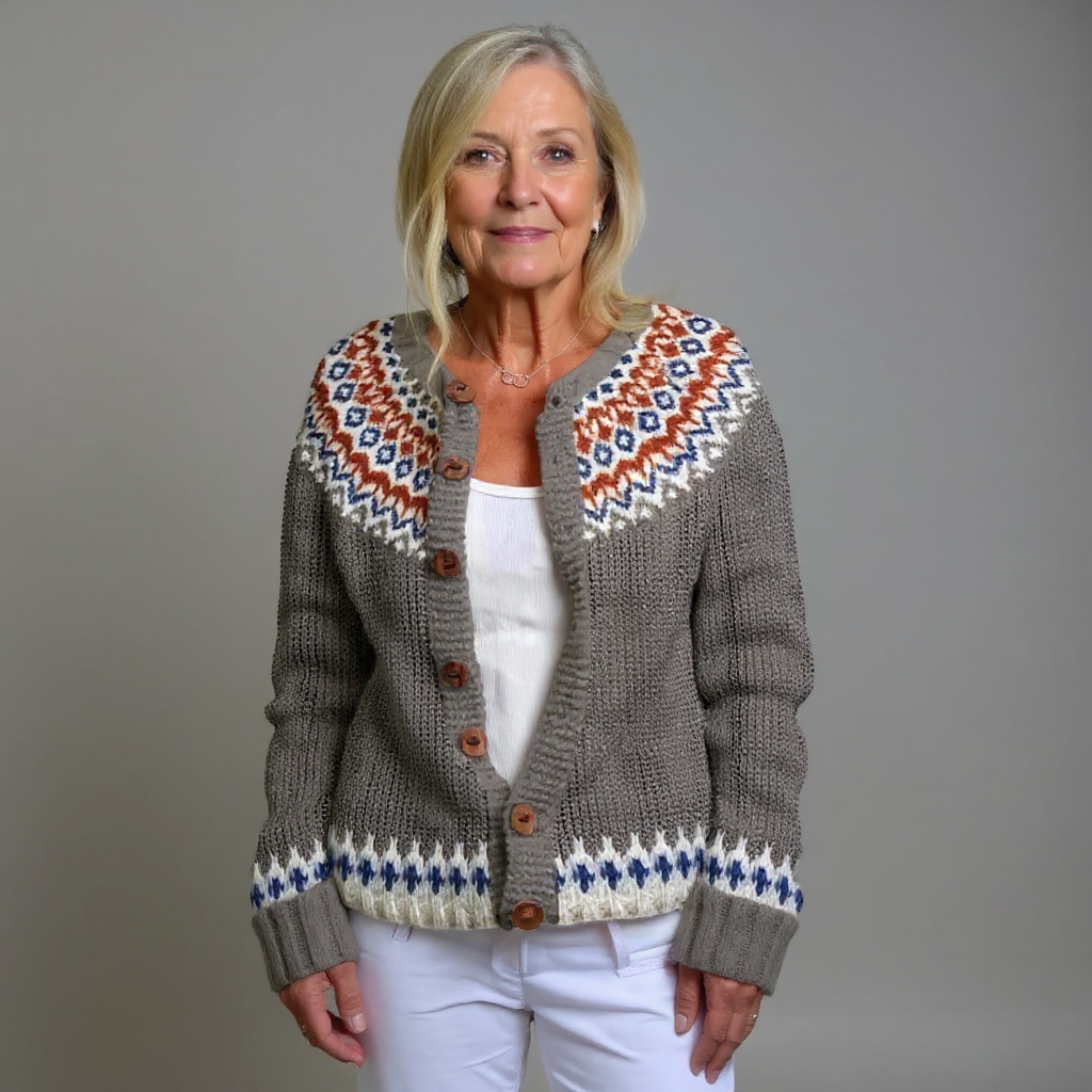 Lysa & Co - Classic Icelandic Wool Cardigan
