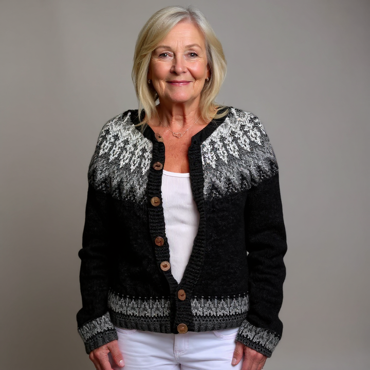 Lysa & Co - Classic Icelandic Wool Cardigan