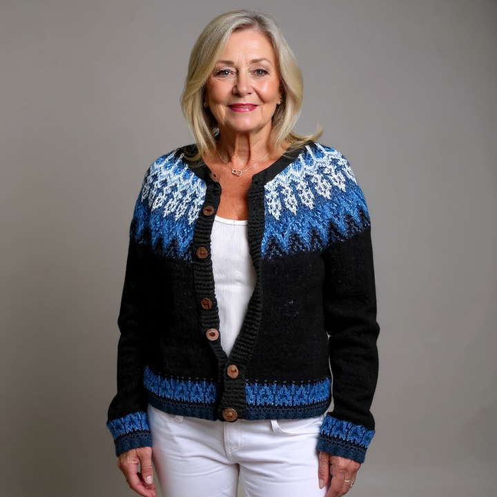 Lysa & Co - Classic Icelandic Wool Cardigan