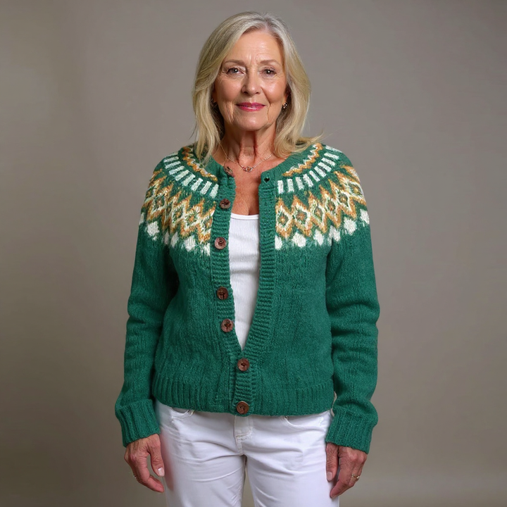 Lysa & Co  - Classic Icelandic Wool Cardigan