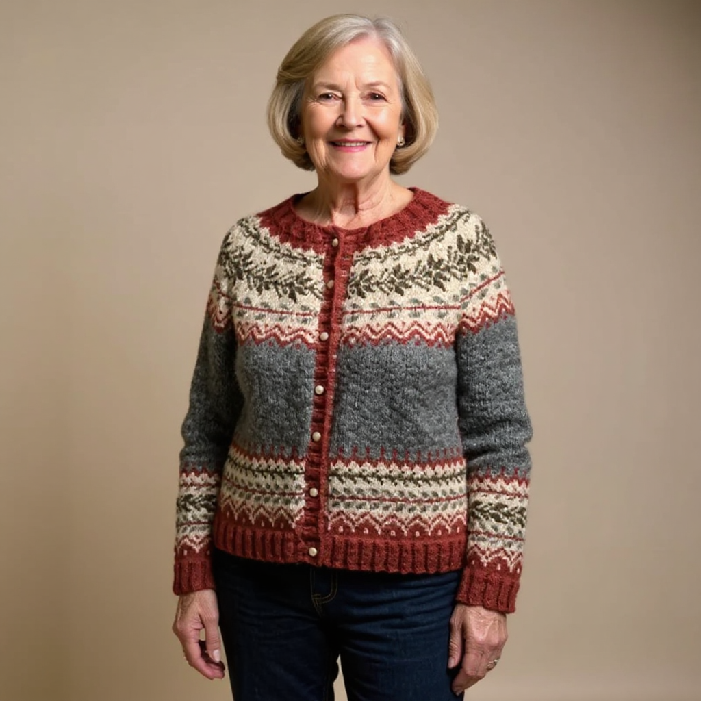 Lysa & Co - Classic Icelandic Wool Cardigan