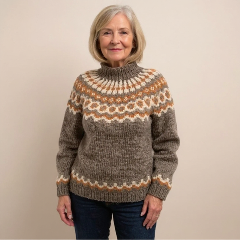 Lysa & Co  - Classic Icelandic Wool Sweater