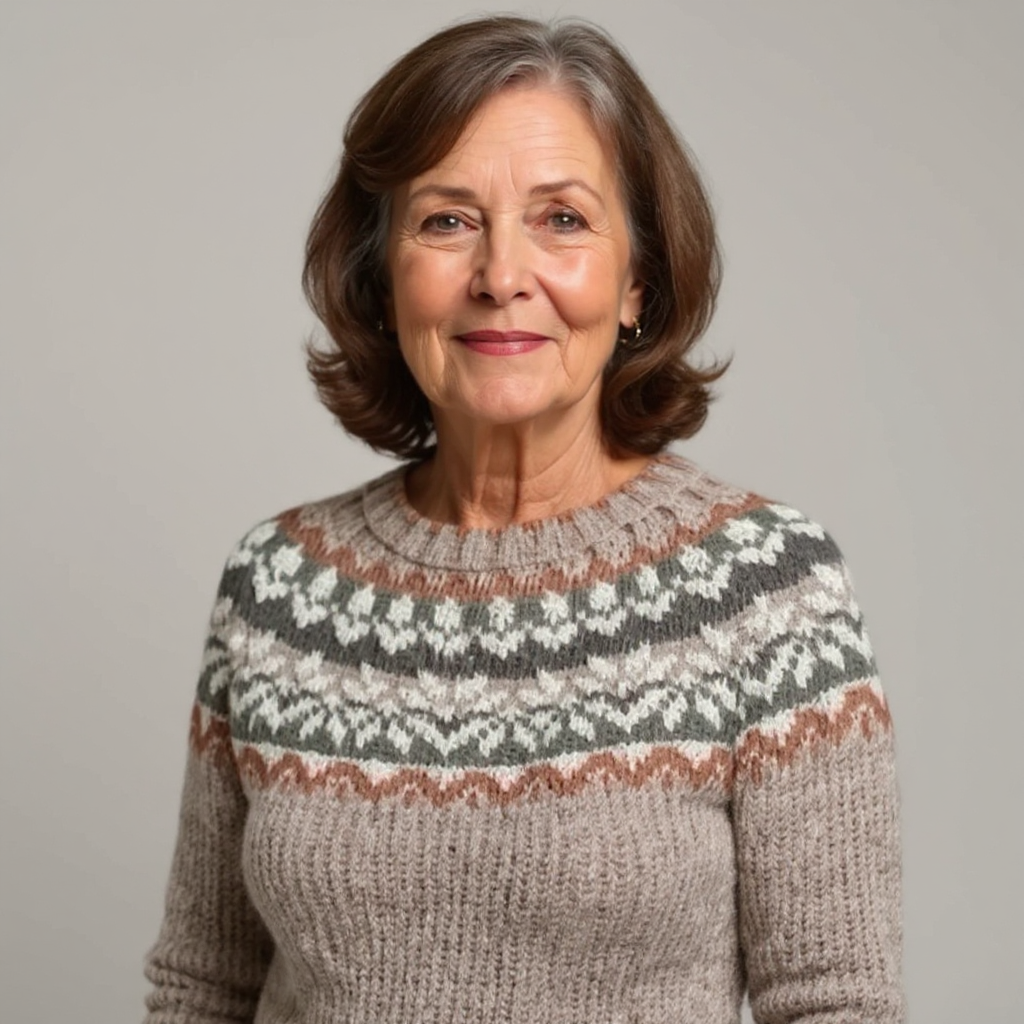 Lysa & Co - Classic Icelandic Wool Knit Sweater