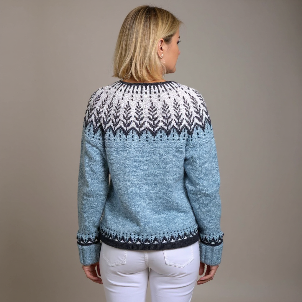 Lysa & Co - Retro Icelandic Wool Cardigan