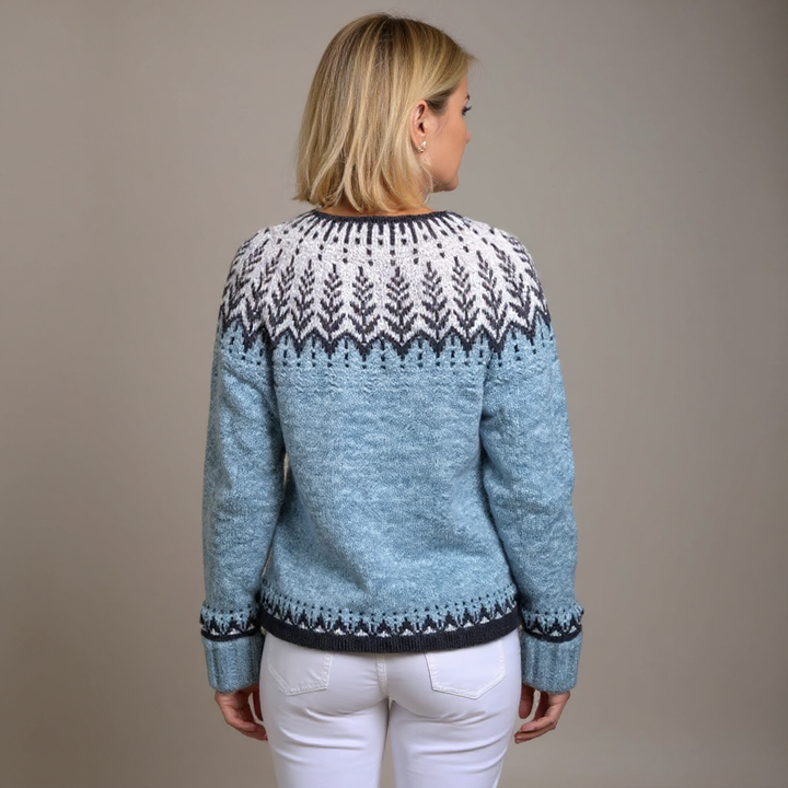 Lysa & Co - Retro Icelandic Wool Cardigan