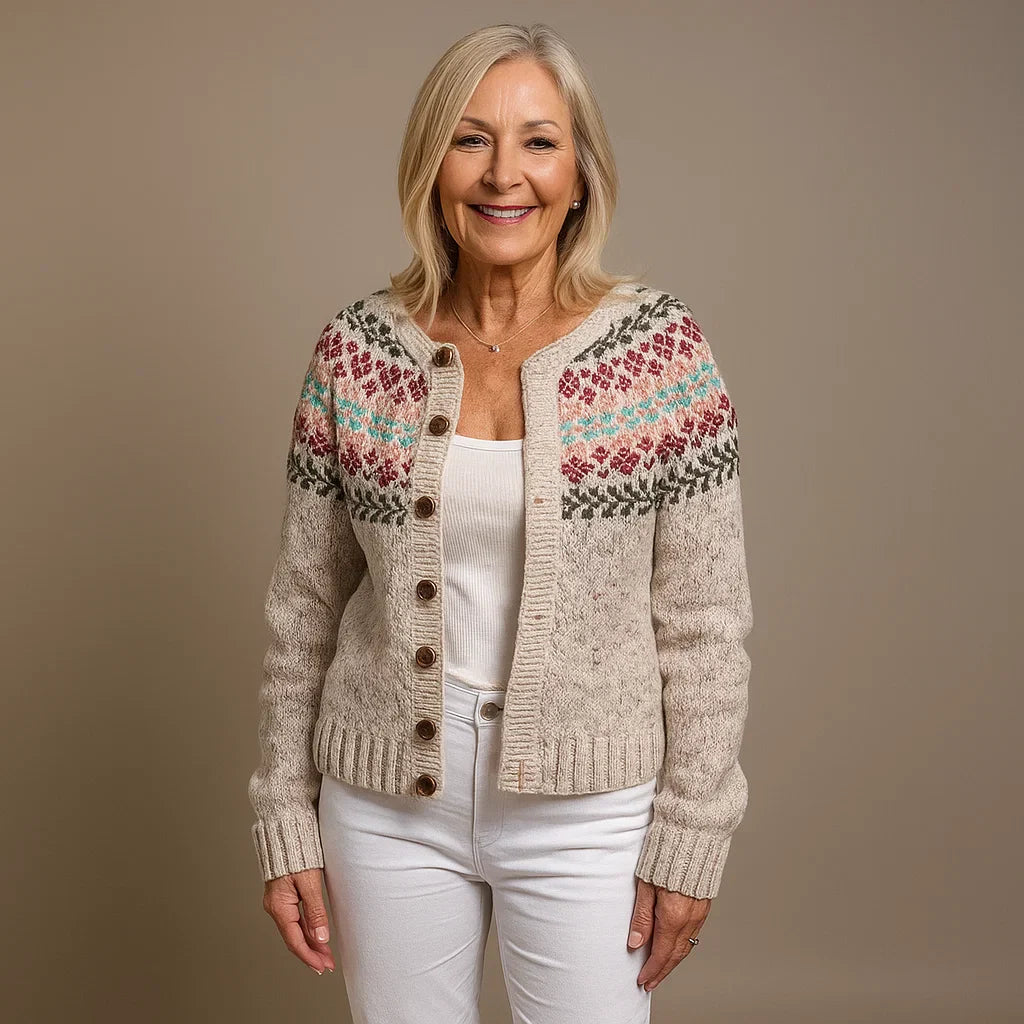 Lysa & Co - Classic Icelandic Wool Cardigan