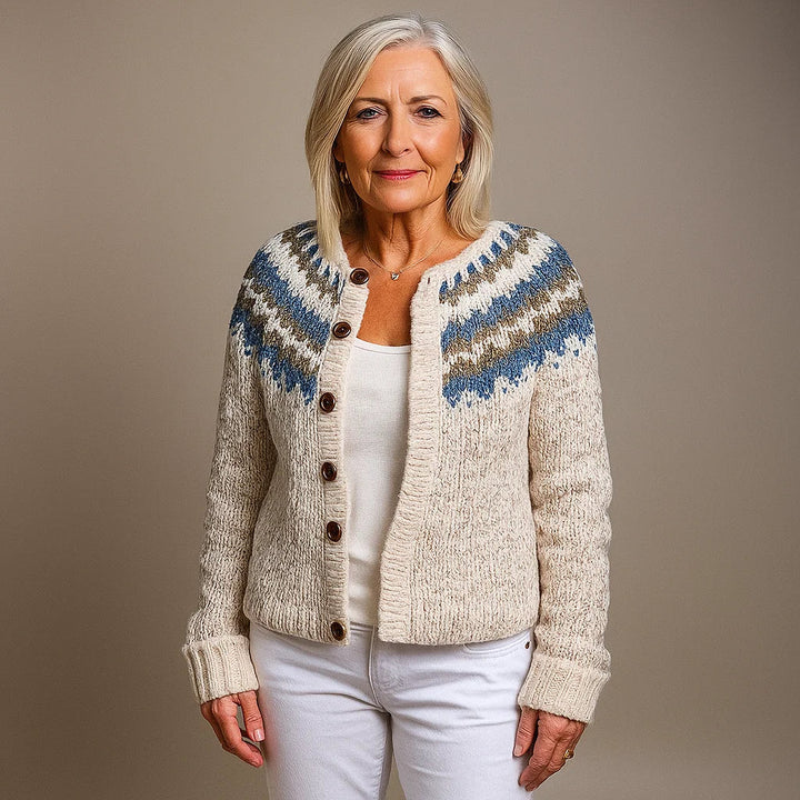 Lysa & Co - Classic Icelandic Wool Cardigan